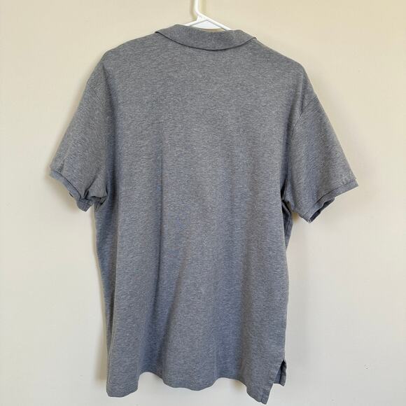 Vintage Polo by Ralph Lauren Custom Fit Short Sleeve Polo Shirt Grey Men's XL - Picture 6 of 9
